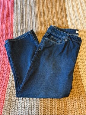 Coldwater Creek Natural Fit Capri Lightweight Jeans